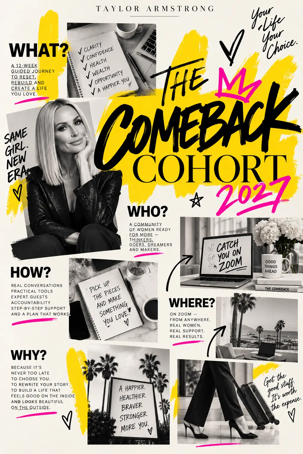 What, who, how, where and why of The Comeback Cohort